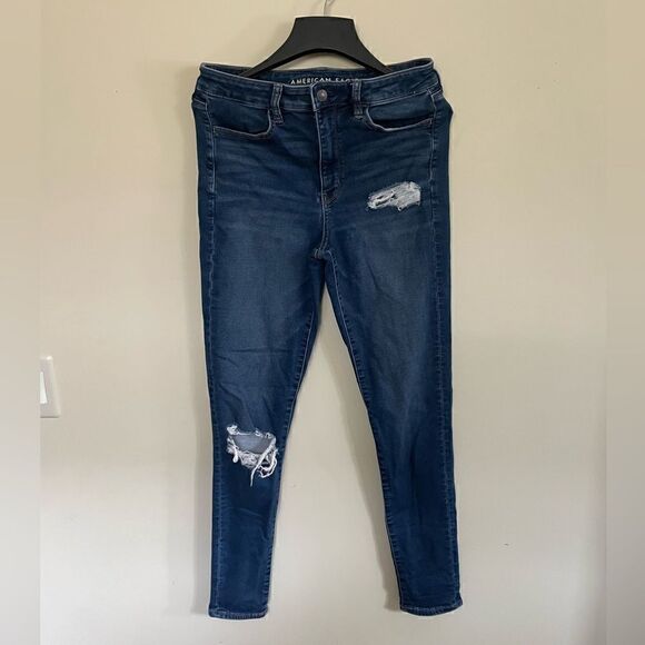 American Eagle Next Level Stretch. Super HI-Rise Jeggings - Picture 1 of 5